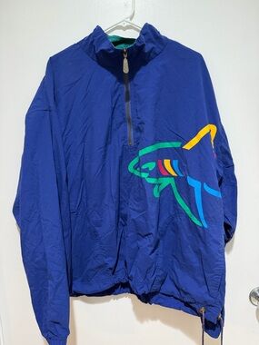 Vintage Greg Norman quarter zip windbreaker